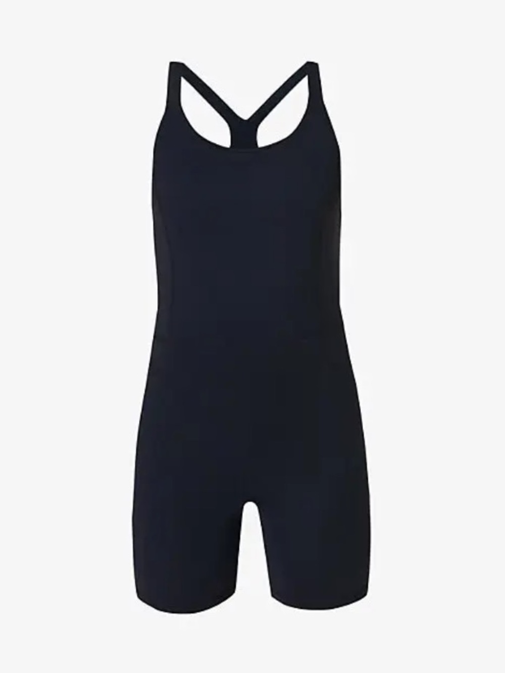 NWOT SWEATY BETTY 
All Day Racer-Back Stretch-Woven Bodysuit